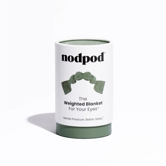 Nodpod Green Weighted Eye Blanket - Picture 2 of 6